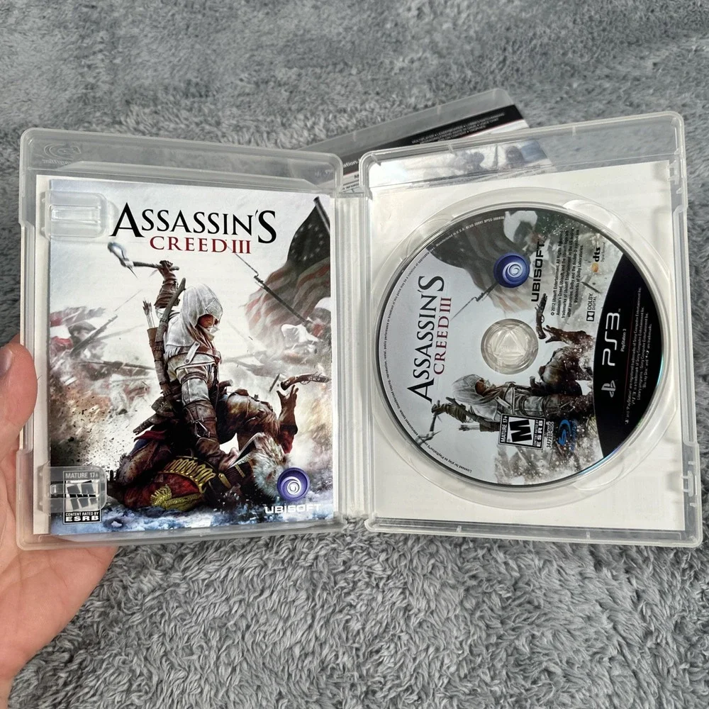 Assassin's Creed Game Lot III & IV Black Flag CIB Tested Working PS3 Pirate